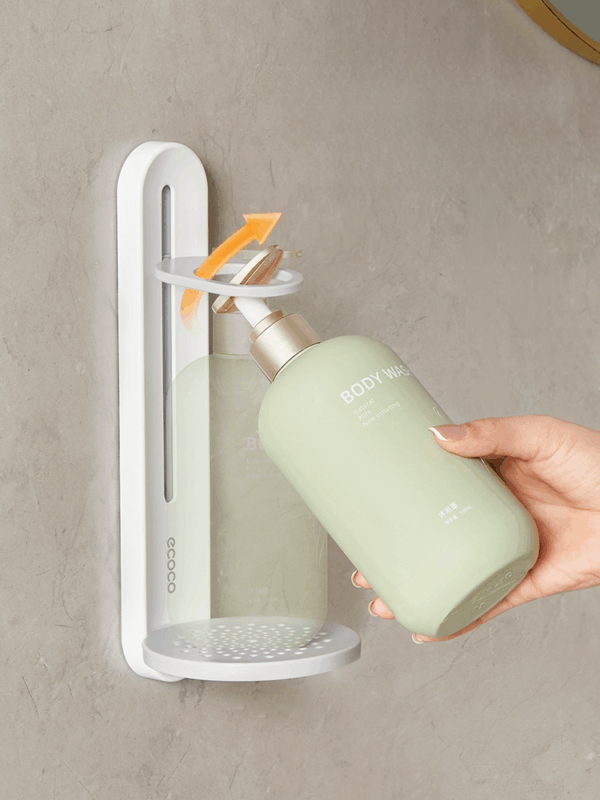 Adjustable wall mounted storage rack-one per package