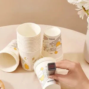 Disposable paper cup