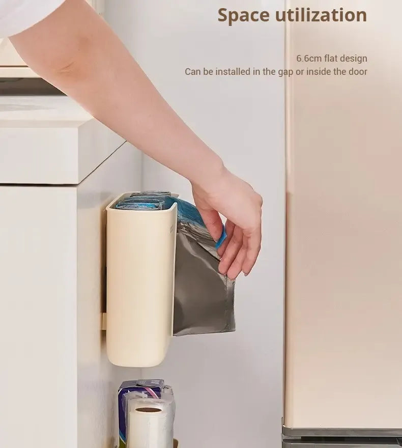 Garbage bag storage box